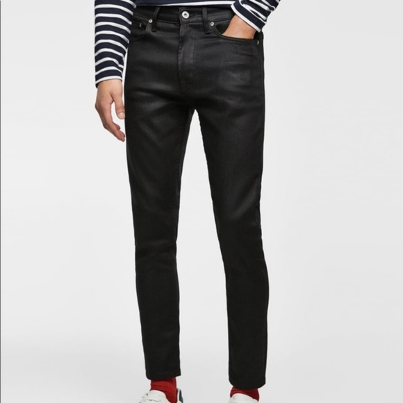 zara black jeans mens